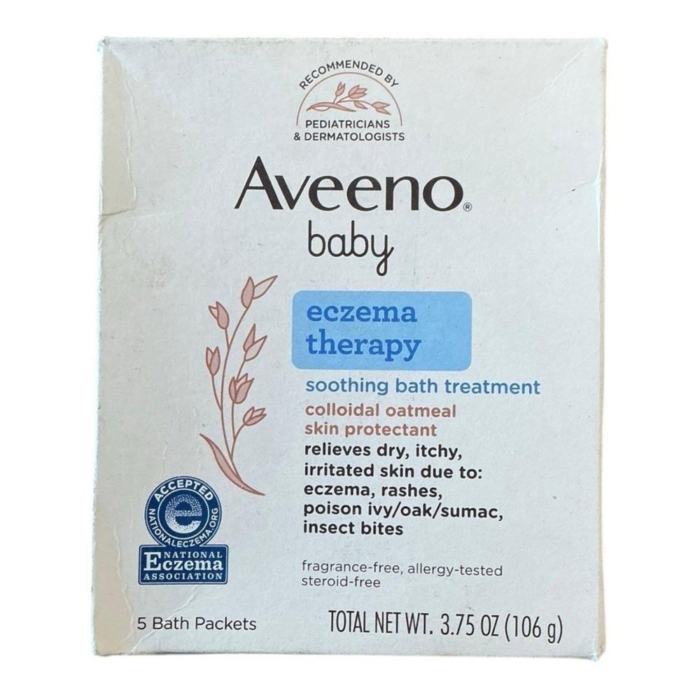 Aveeno - Baby Eczema Therapy Bath Treatment (3.75 oz) -‎ Oatmeal Soothing